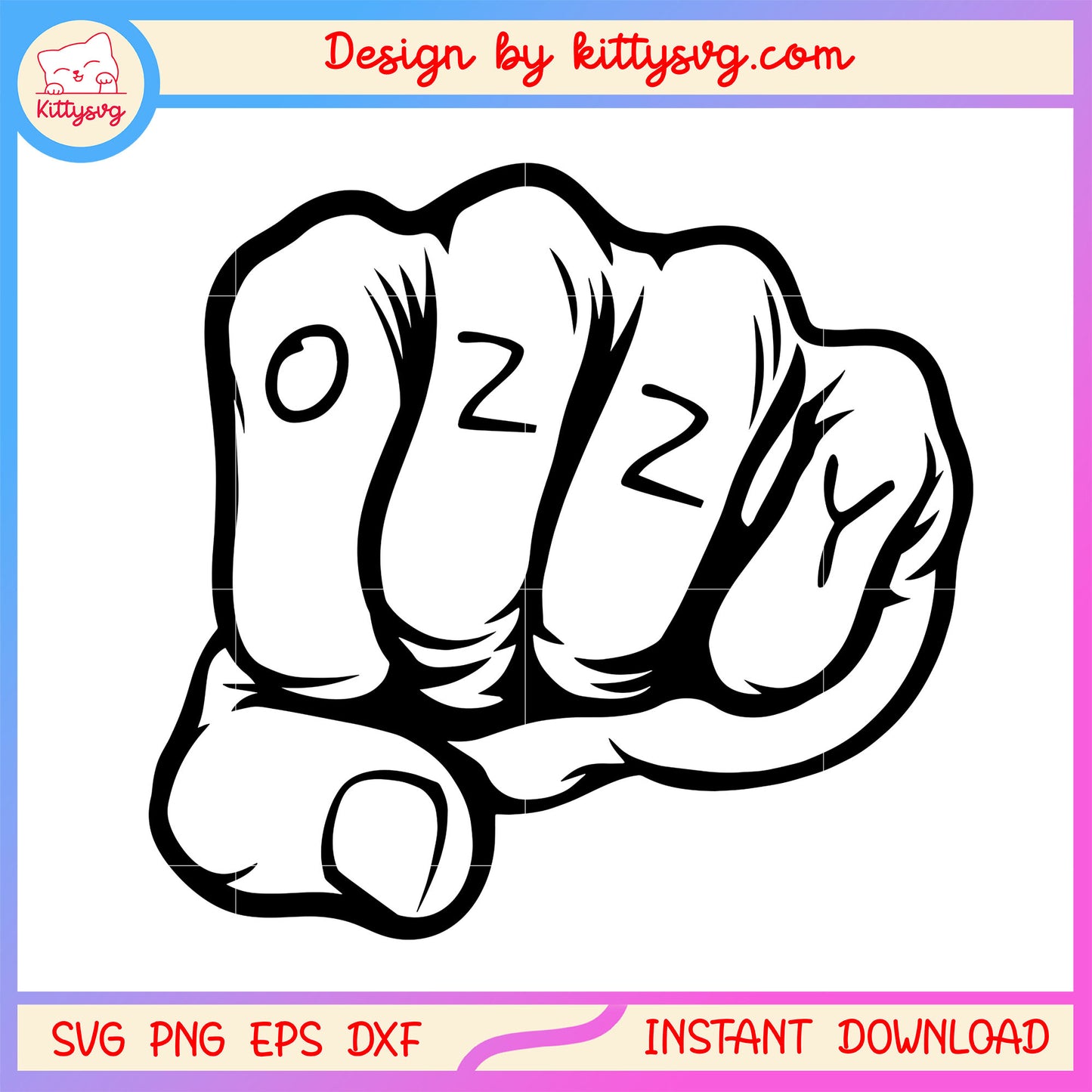 Ozzy osbourne punch black white design svg, ozzy osbourne svg