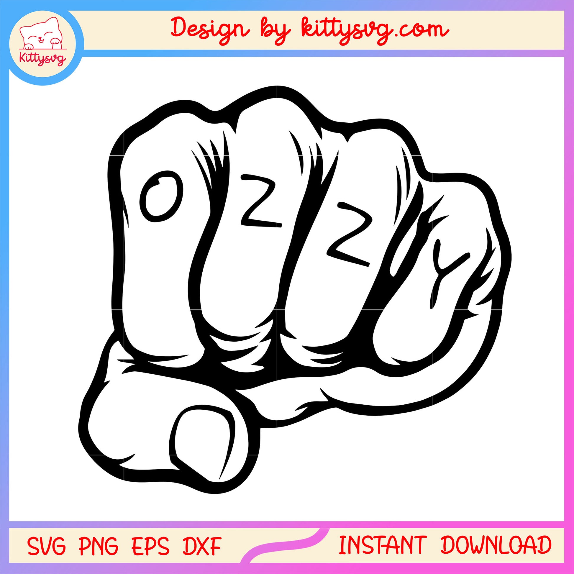 Ozzy osbourne punch black white design svg, ozzy osbourne svg