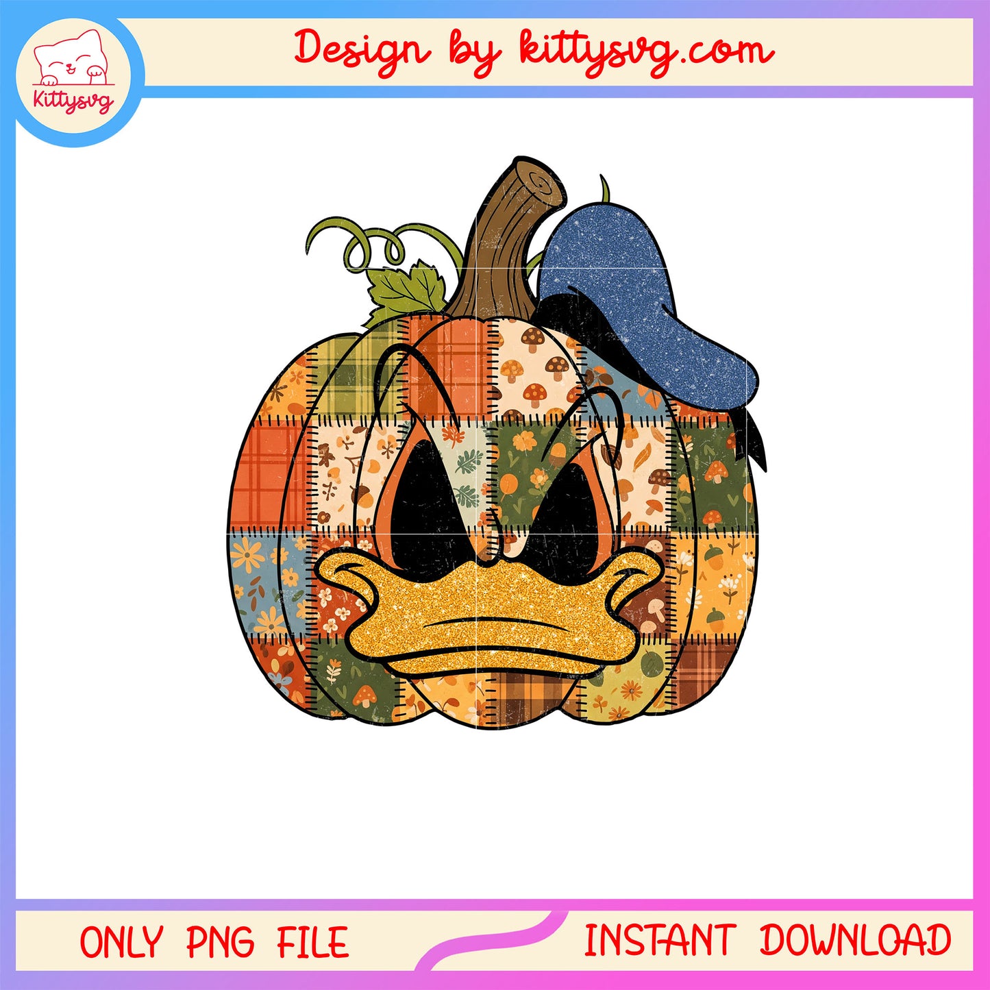 Patchwork donald duck costume png, donald disney png