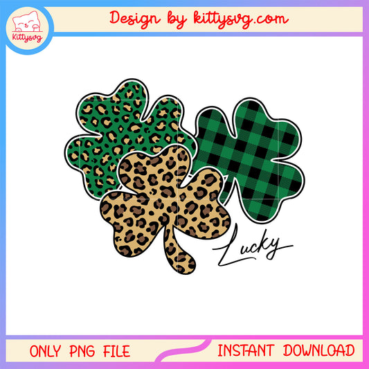 Pattern clover st patrick's png, st patrick's day movies​ png