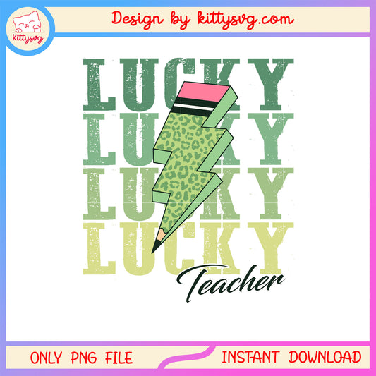 Pencil vignette green lucky png, st patrick's day green png