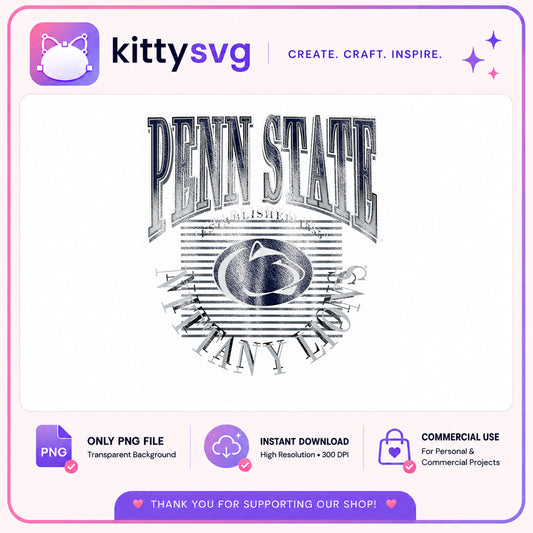 Penn State Nittany Lions PNG, College Football PNG, Game Day PNG