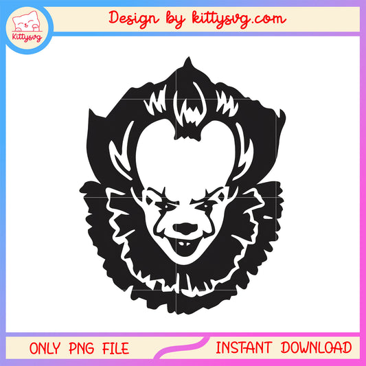 Pennywise horror halloween drawing png, pennywise horror film png
