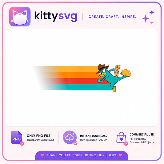Perry The Platypus Running PNG, Agent P Clipart, Disney PNG