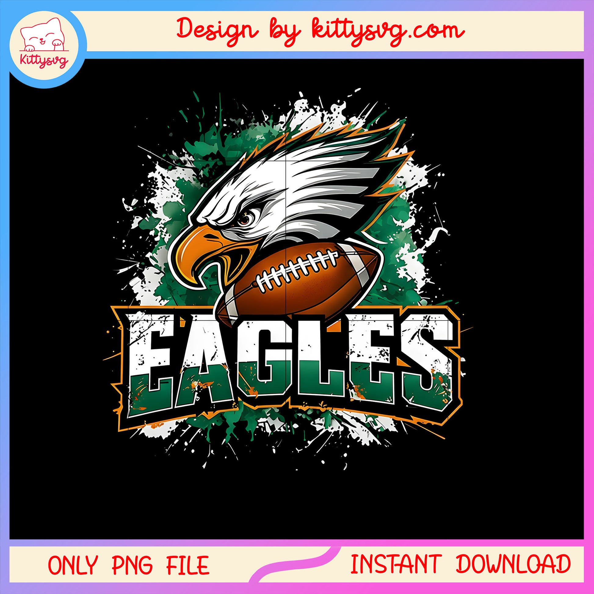 Philadelphia eagles nfl logo design png, nfl philadelphia eagles png