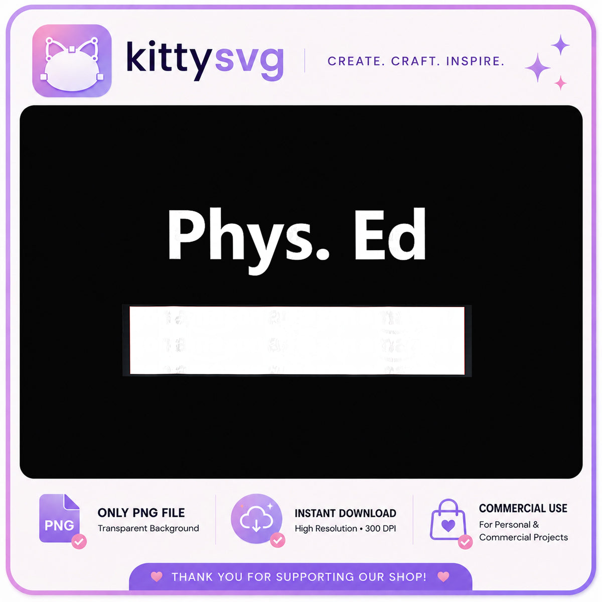 Phys Ed PNG Bundle, Physical Education Clipart, Teacher PNG