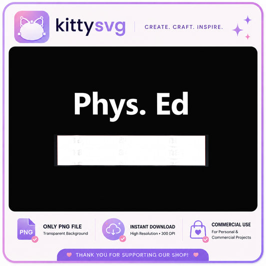 Phys Ed PNG Bundle, Physical Education Clipart, Teacher PNG