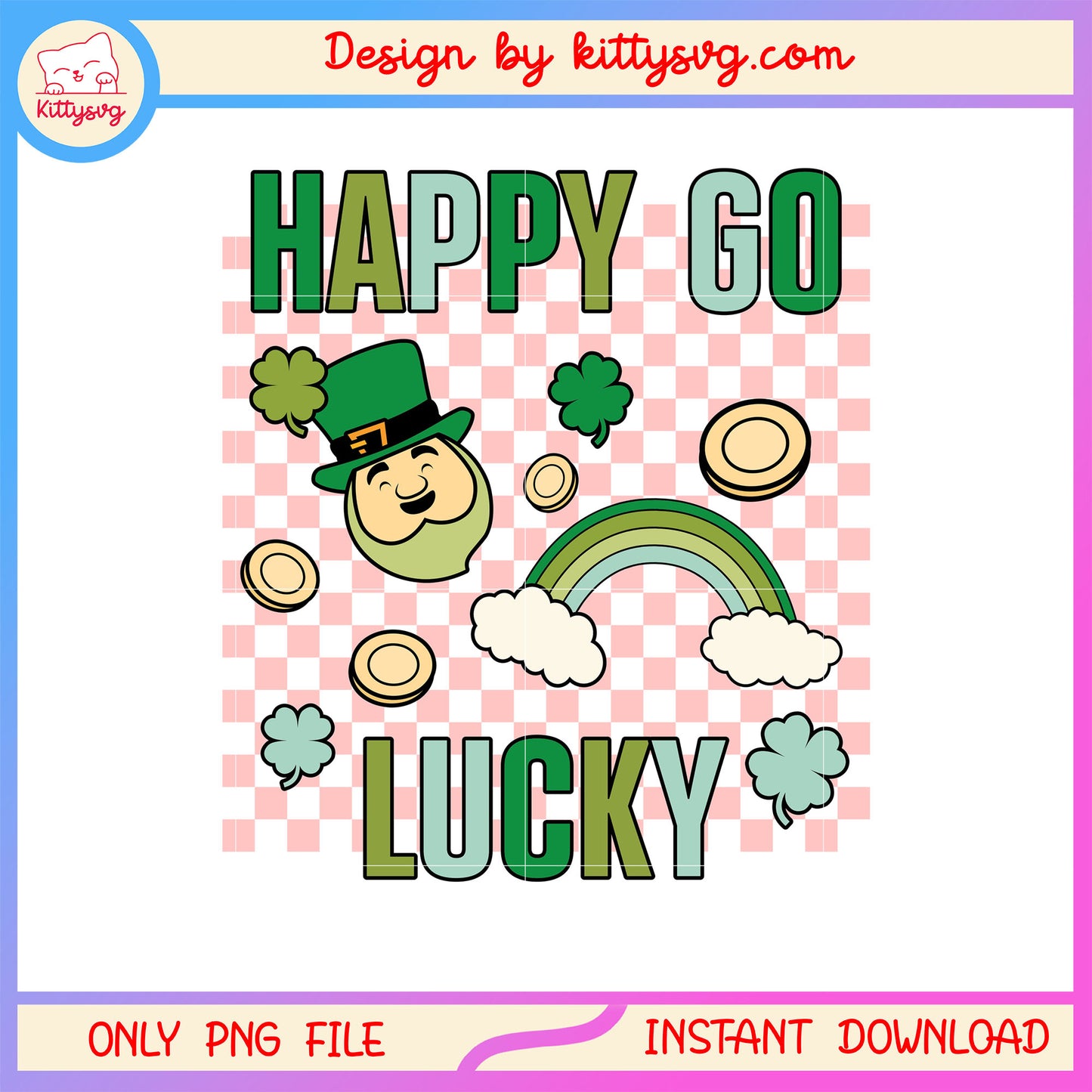 Pink sticker st patrick's png, st. patrick's day costumes​ png