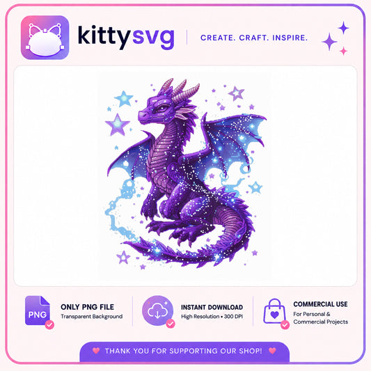 Pixel Art Purple Dragon PNG, Fantasy Dragon Clipart, Dragon PNG
