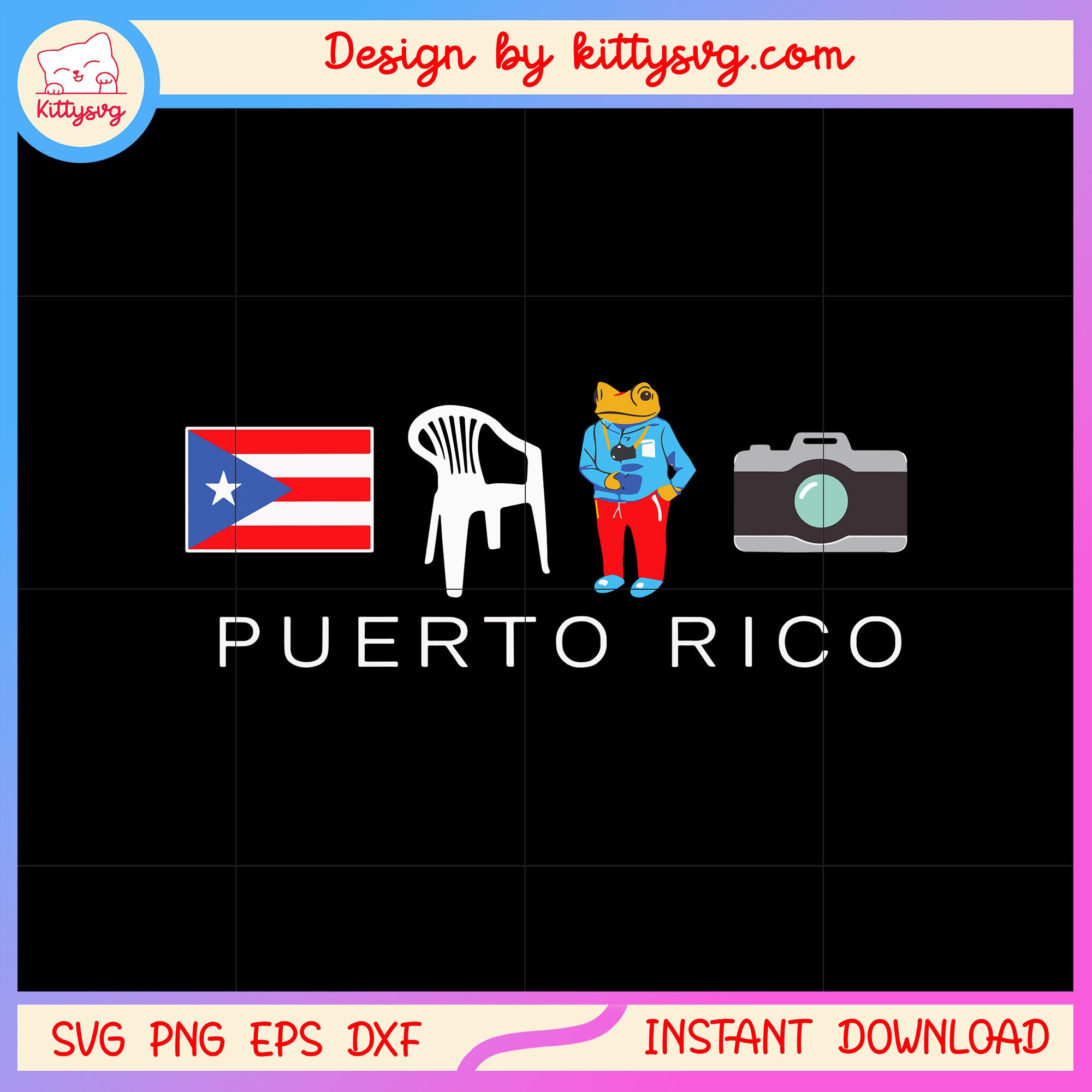 Puerto pico symbols design svg, pic of puerto rico flag svg – Kittysvg