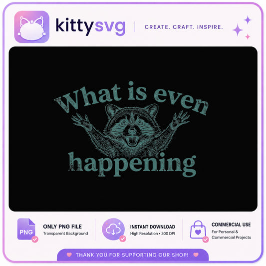 Raccoon What Is Even Happening PNG, Funny Raccoon PNG, Meme PNG