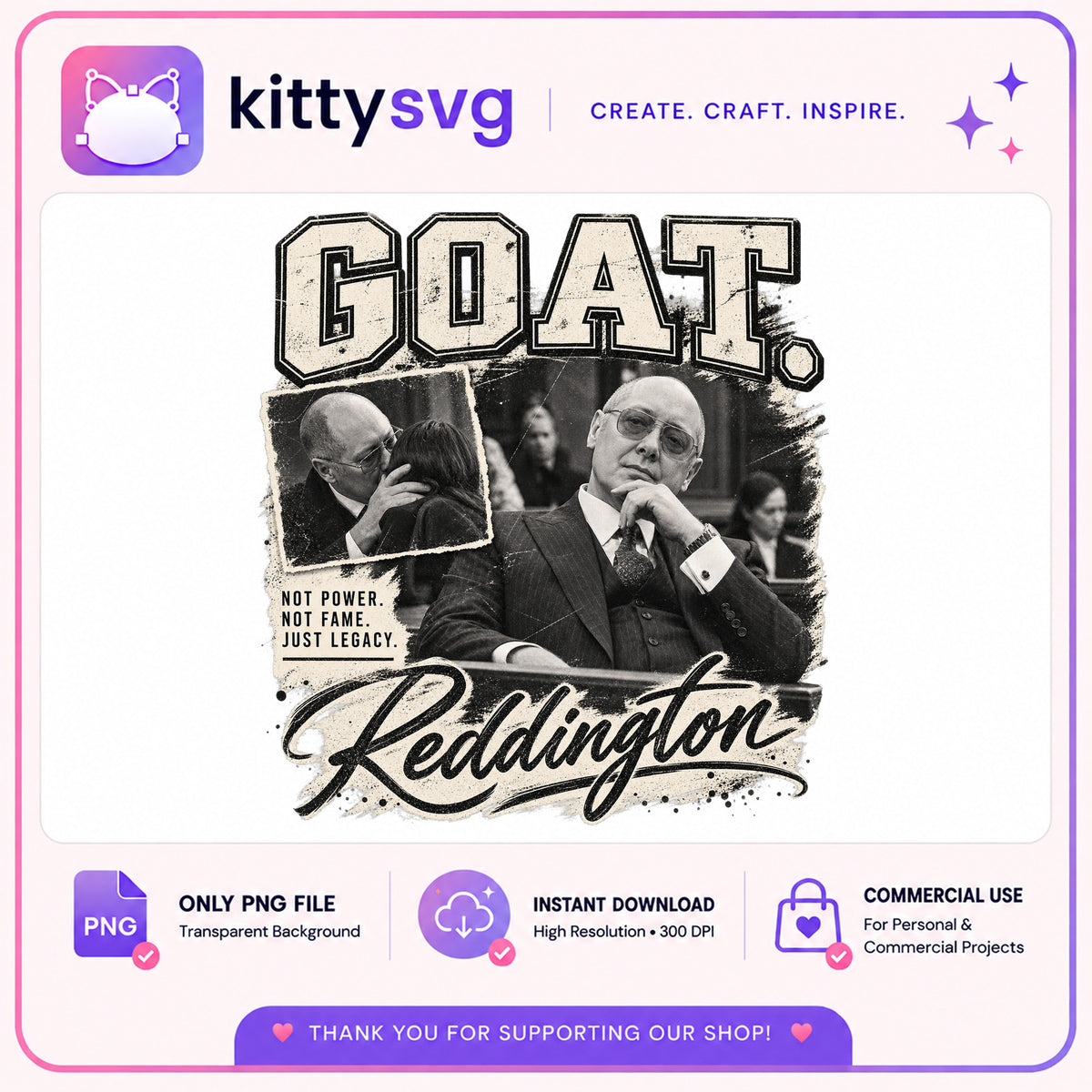 Reddington GOAT The Blacklist PNG, Raymond Reddington PNG, TV Show PNG