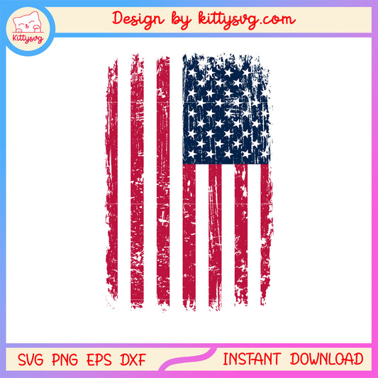 Retro america flag design svg, america flag​ svg, trending svg