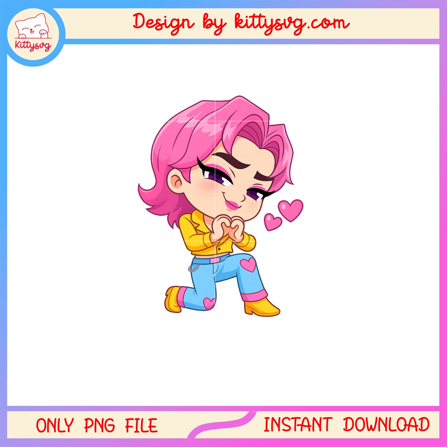Romance chibi saja boys design png, saja boys romance png