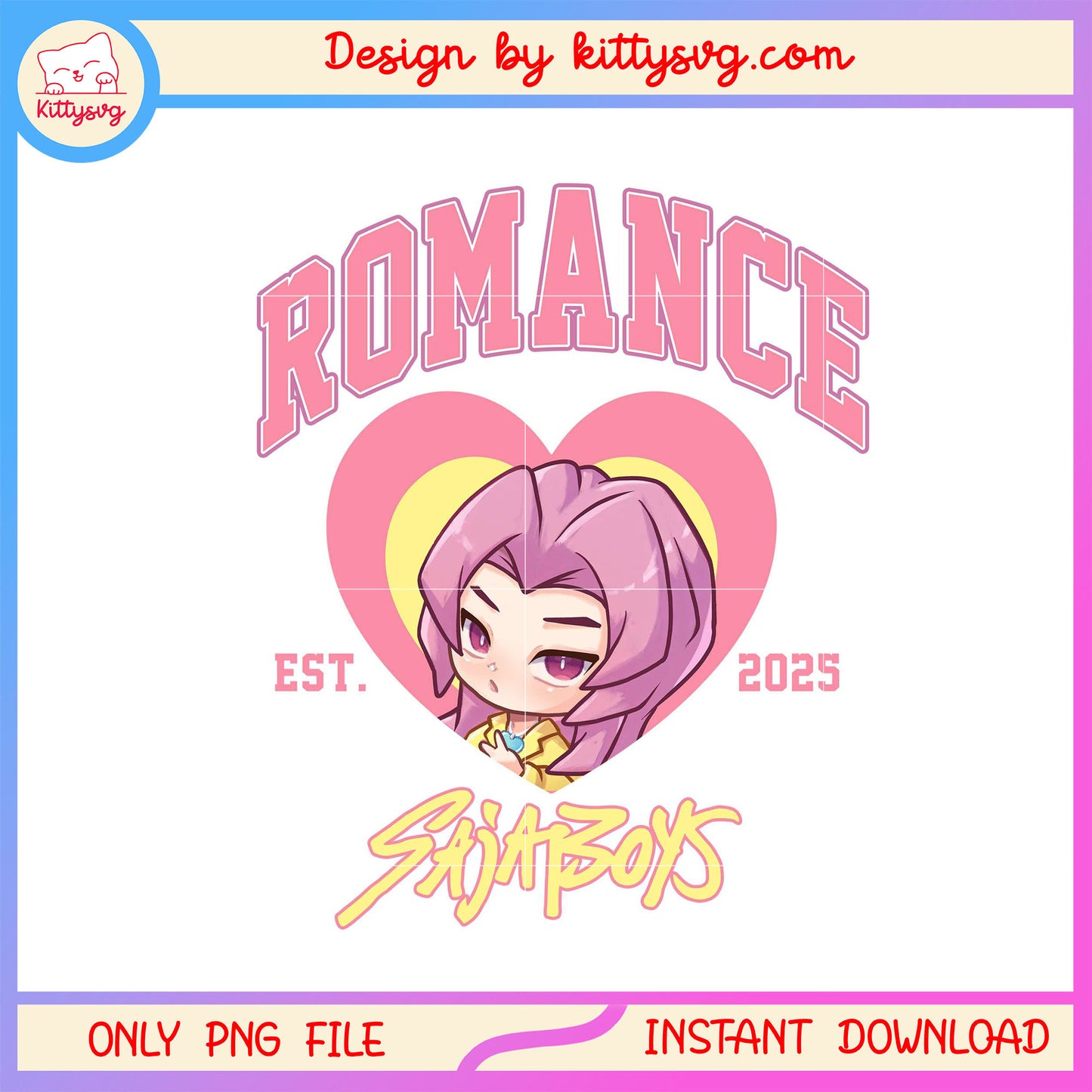 Romance est 2025 sajaboys kpop band design png, kpop demon hunters png