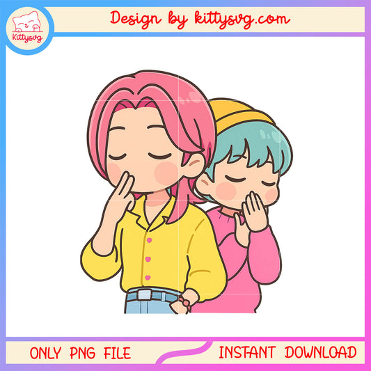 Romance saja and baby saja kpop demon png, saja boys fan png