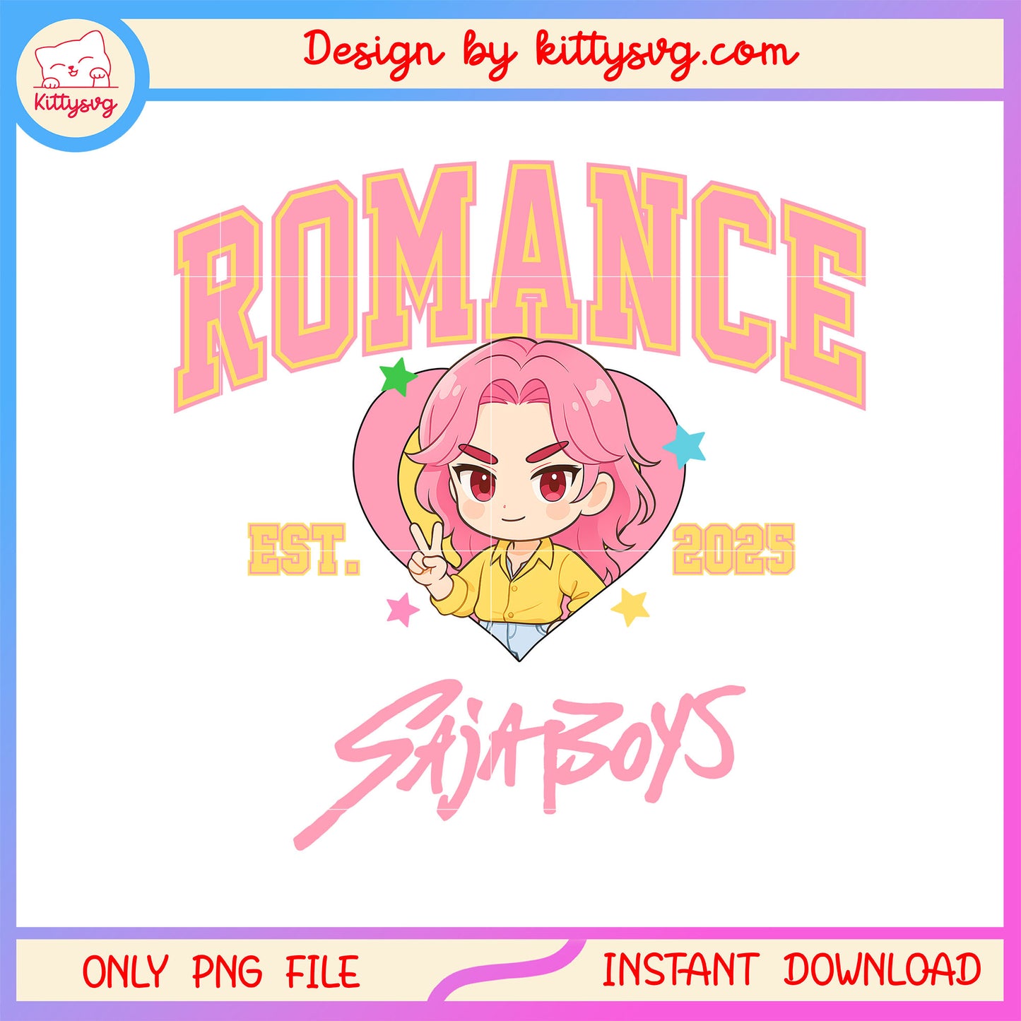 Romance saja boys est 2025 png, romance kpop demon hunters png