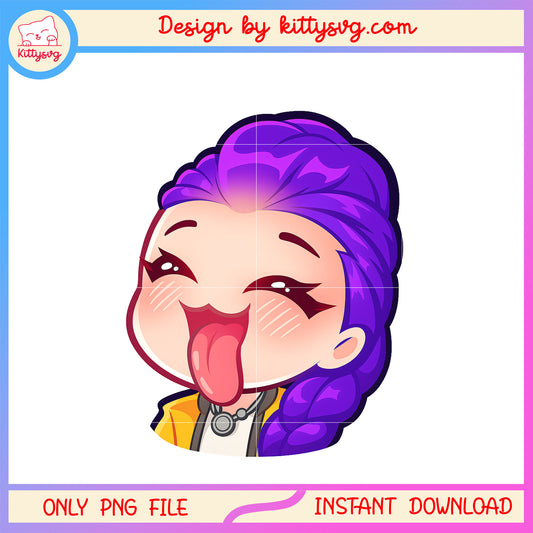 Rumi kpop chibi happy design png, rumi kpop demon hunters png