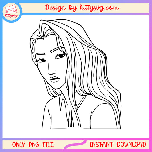 Rumi kpop demon hunters png, kpop huntrix group png