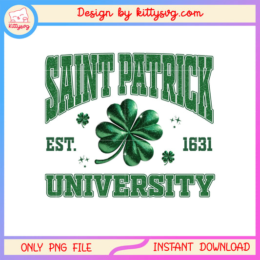 Saint patrick clover green png, st patrick's day clover png