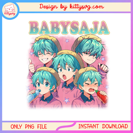 Saja baby kpop demon hunters design png, baby saja png, kpop png 