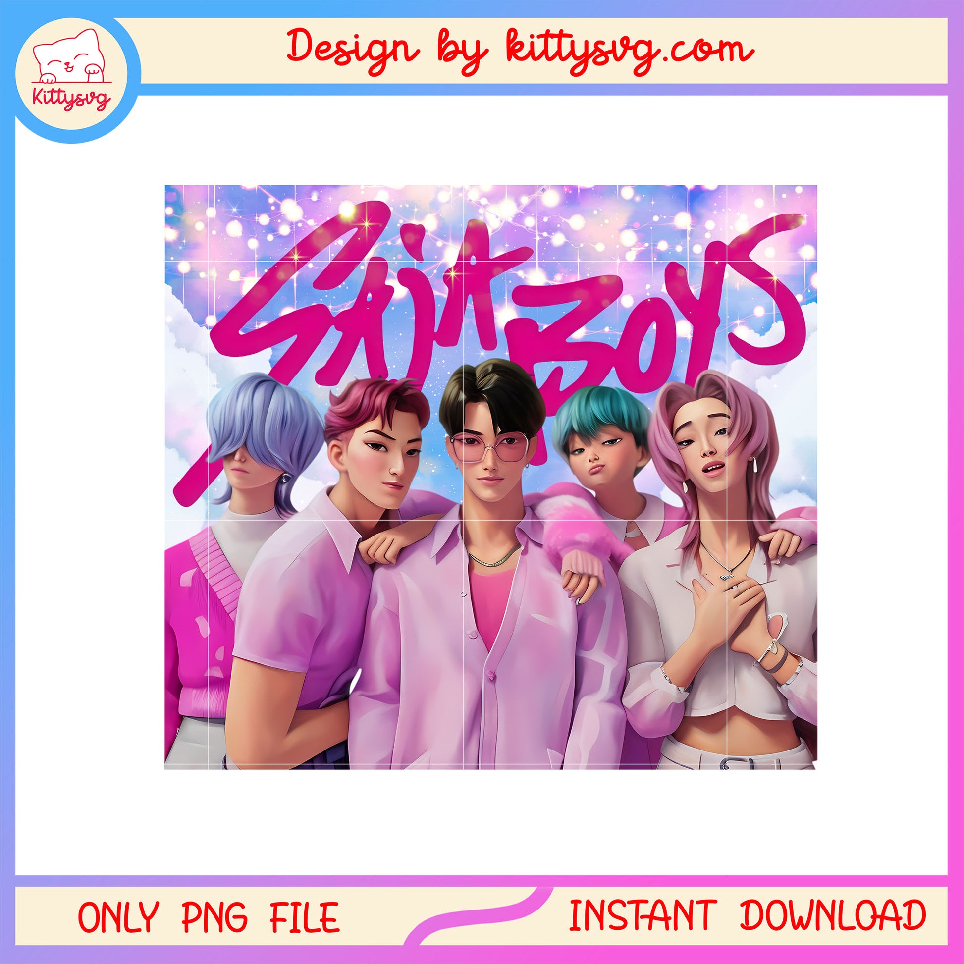 Saja boys boy band members png, kpop demon hunters saja boys png