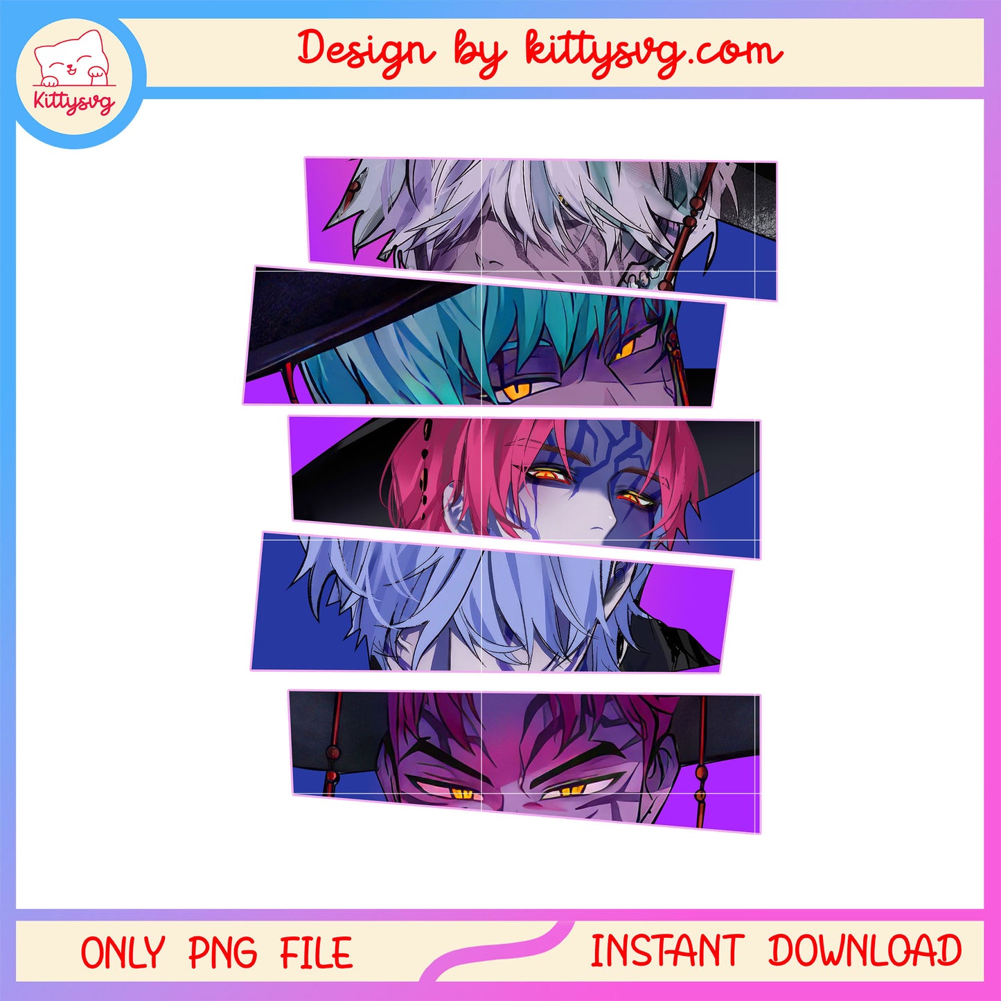 Saja boys demon form eyes design png, the saja boys png