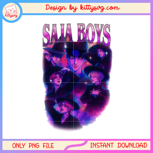 Saja boys group evil design png, saja boys png, jinu and friends png