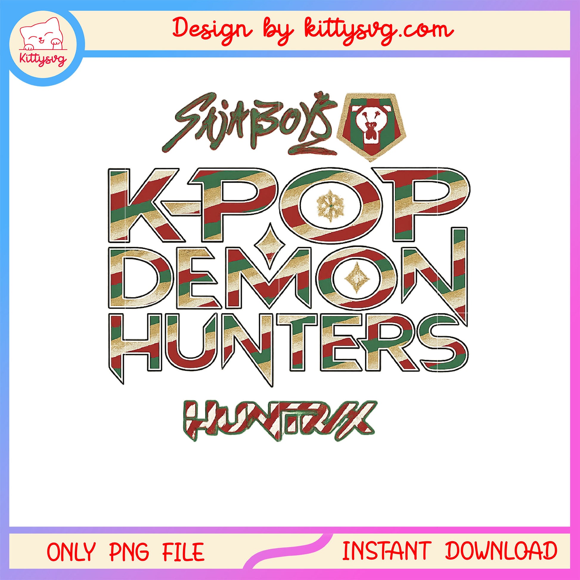 Saja boys kpop demon hunters huntrix png, saja boys vs huntrix png