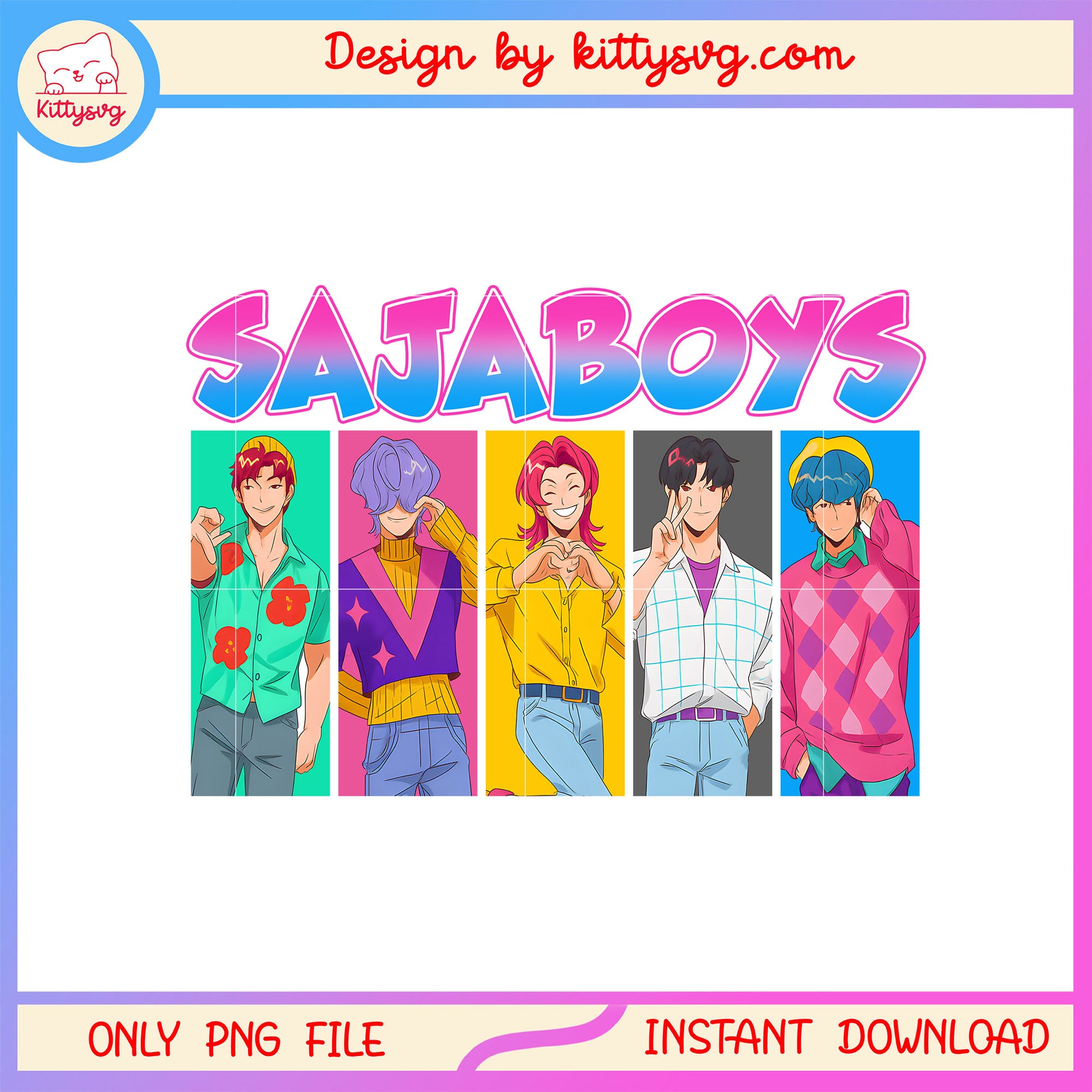 Saja boys members kpopd demon hunters png, the saja boys png