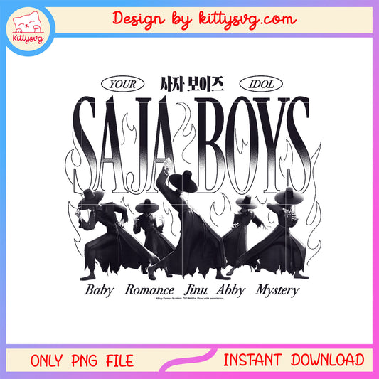 Saja boys your idol demon form png, saja boys demon form png