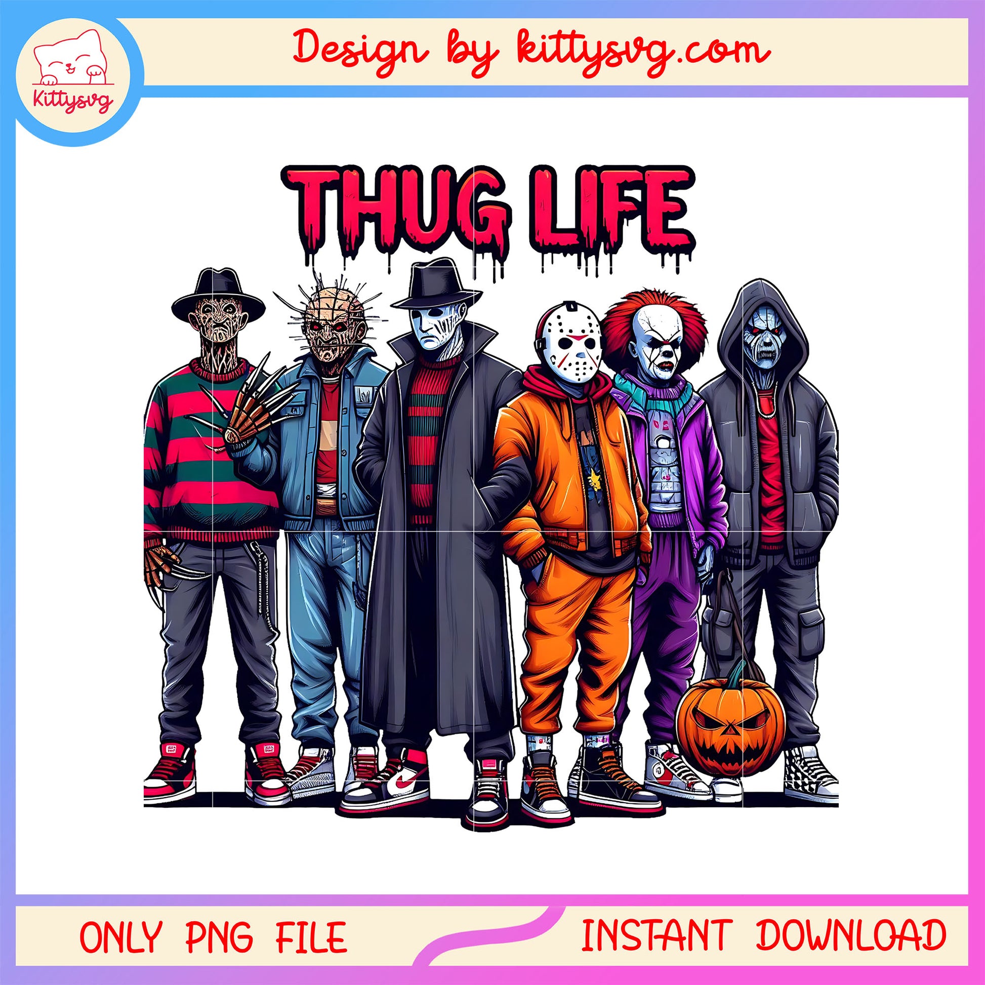 Scary killer halloween movies thug life png, the killer png, thug life png