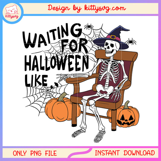 Skeleton waiting for halloween like png, human skeleton png, when is halloween png