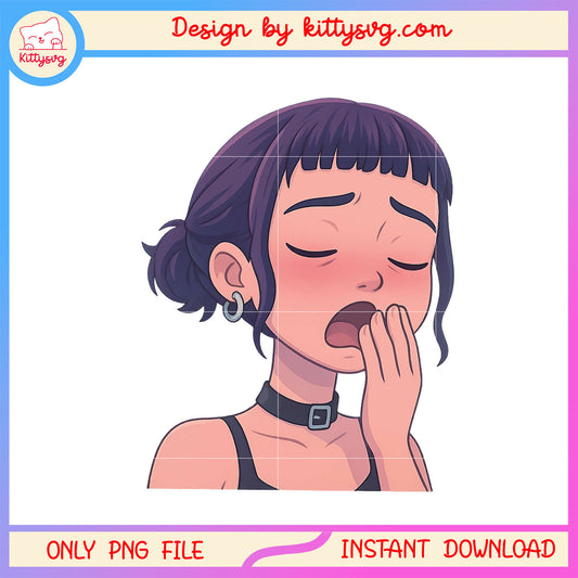 Sleepy zoey huntrix girl png, kpop girl group png, huntrix girl band png