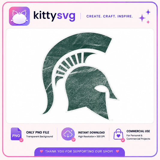Spartan Helmet PNG, Michigan State Spartans PNG, College PNG
