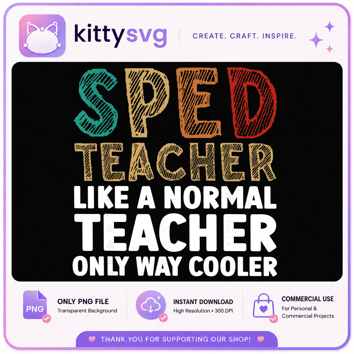 Sped Teacher PNG, Special Education Teacher, Funny Teacher PNG