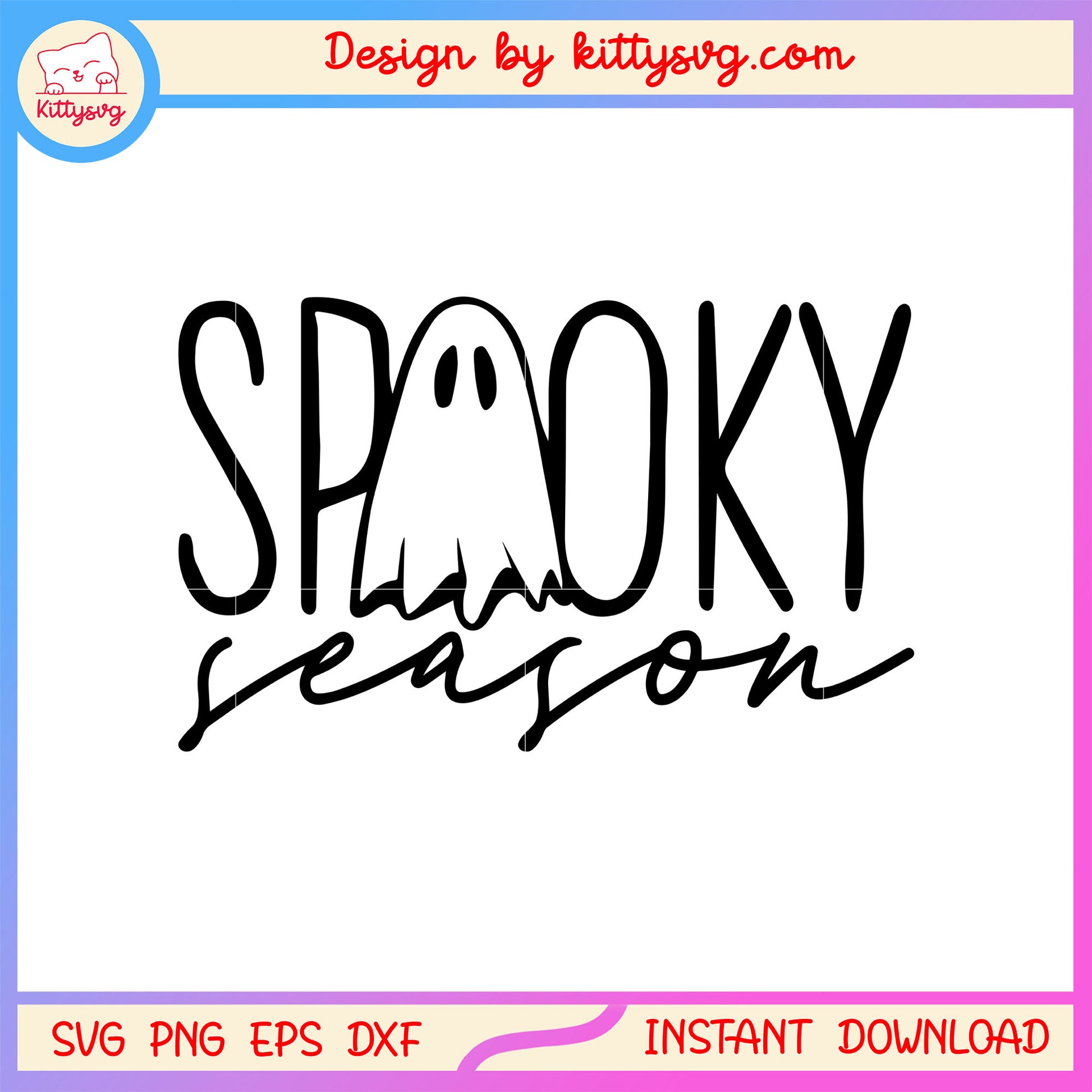 Spooky season sheet ghost svg, halloween sheet ghost svg