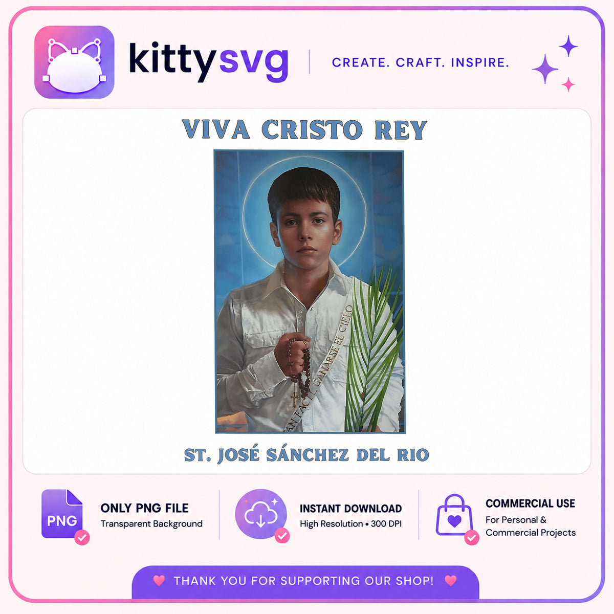 St Jose Sanchez Del Rio PNG, Viva Cristo Rey PNG, Catholic Saint PNG