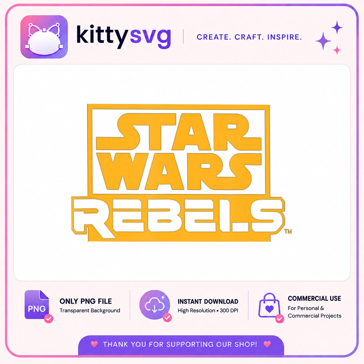 Star Wars Rebels Logo PNG, Star Wars PNG, Disney PNG