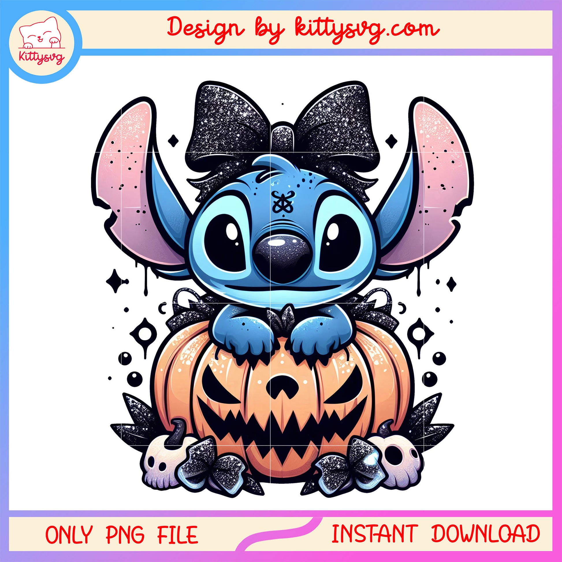 Stitch halloween and pumpkin png, halloween pumpkin png, stitch png