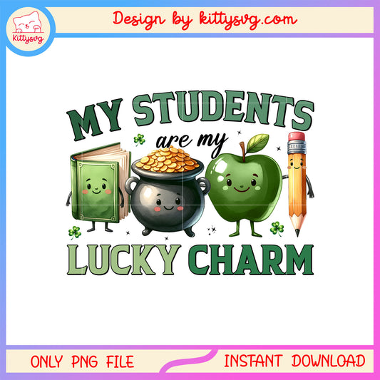 Student makeup tools lucky png, st patrick's day lucky charm png