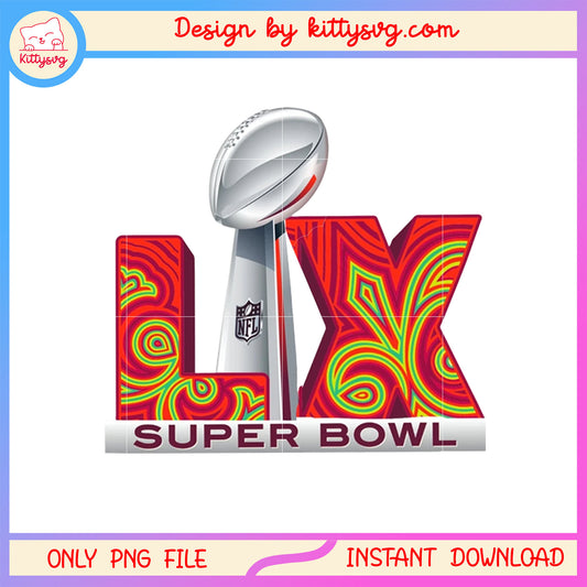 Super bowl LIX logo design png, benito bowl png, super bowl 2026 png