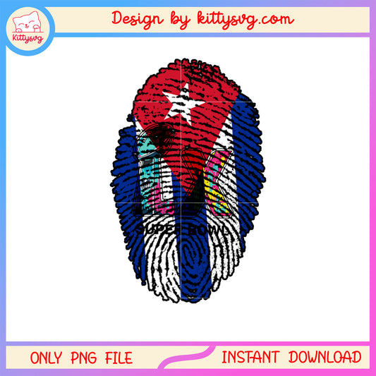 Super bowl lix fingerprint vintage png, benito bad bunny​ png