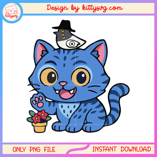 Susie and demon hunter tiger design png, derpy tiger png