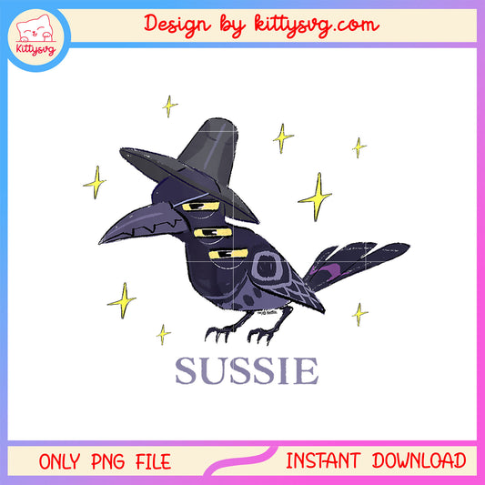 Sussie magpie character png, kpop demon hunters characters png