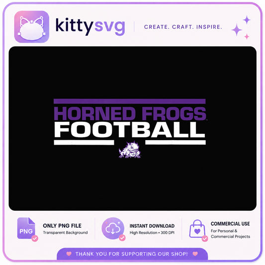 TCU Horned Frogs Football PNG, College Football PNG, TCU PNG