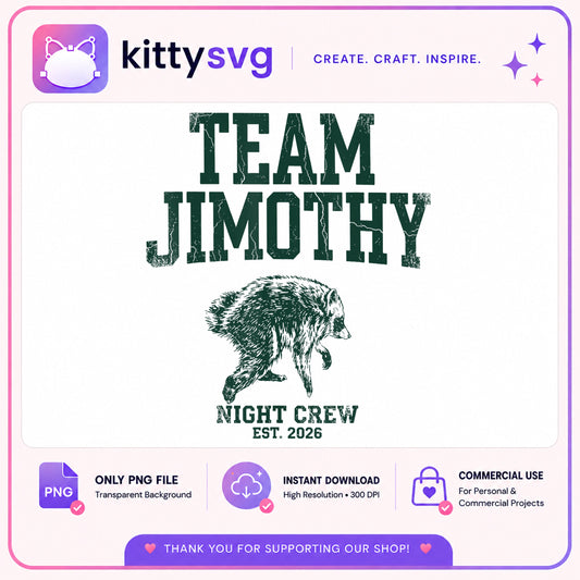 Team Jimothy Night Crew Raccoon PNG, Funny Raccoon PNG, Vintage PNG