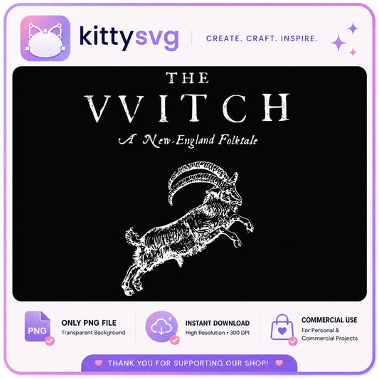 The Witch New England Folktale PNG, Horror Movie PNG, Halloween PNG