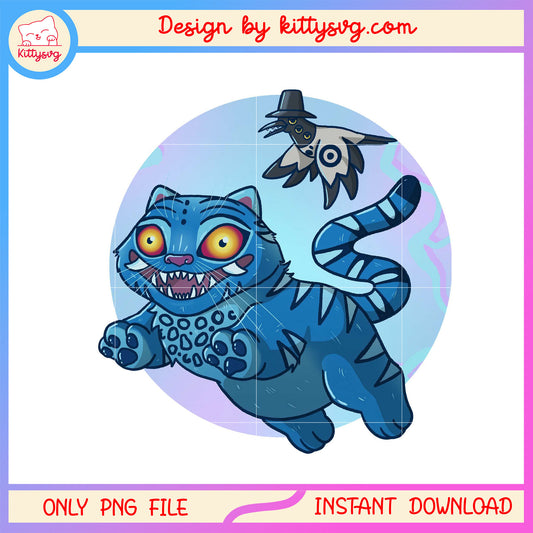 The crow and demon derpy design png, demon derpy tiger png