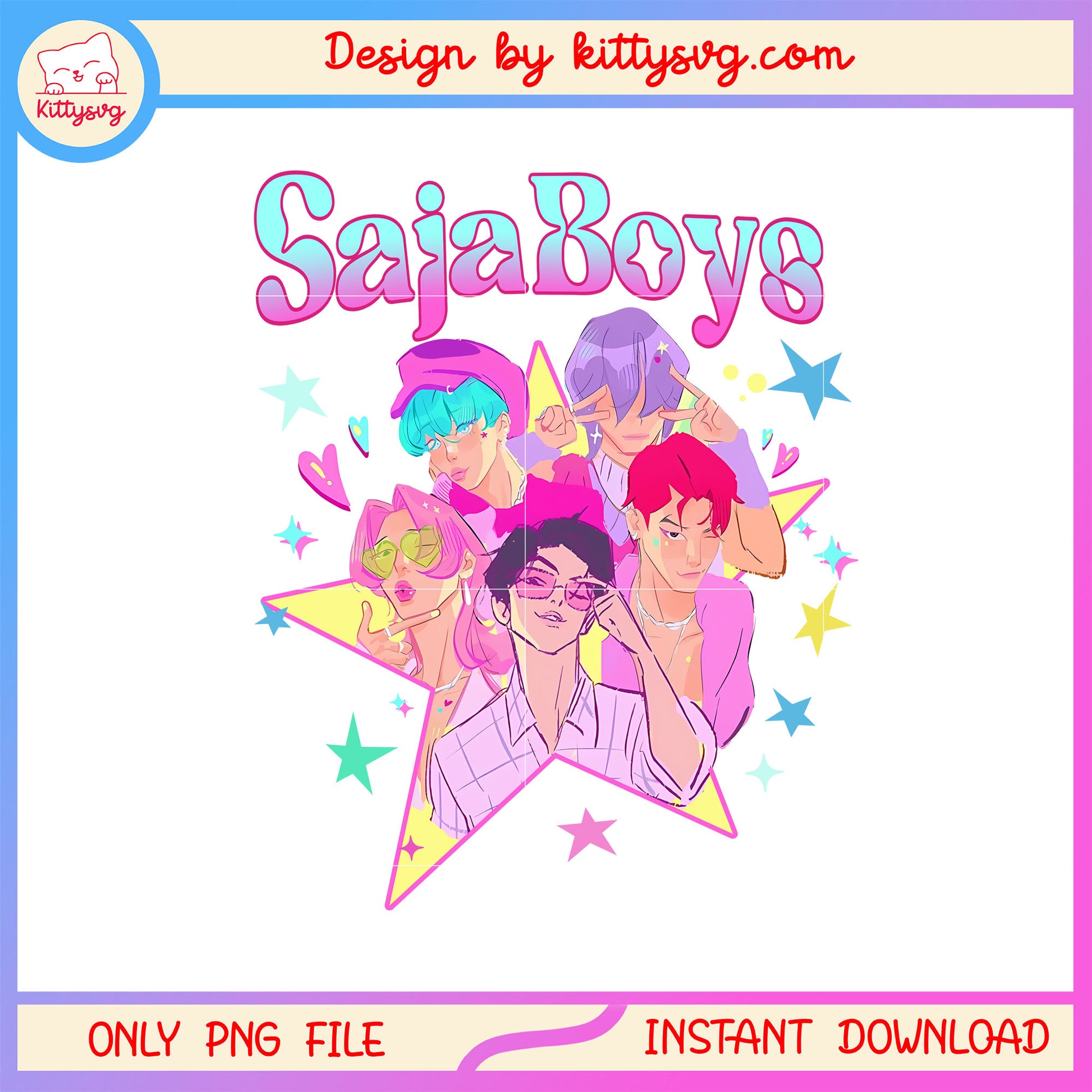 The saja boys kpop boy group png, saja boys kpop png